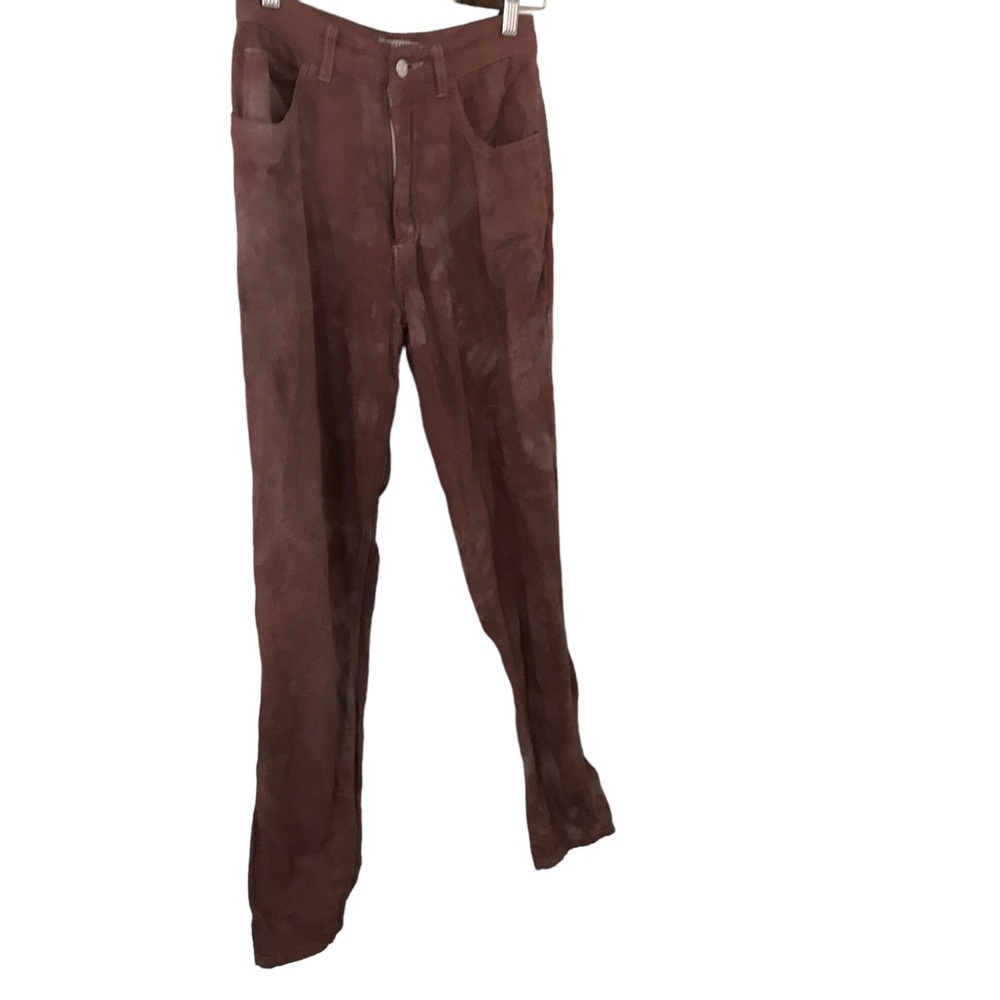 *Vintage* Georges Marciano cotton linen blend tie dye/ acid wash  pants